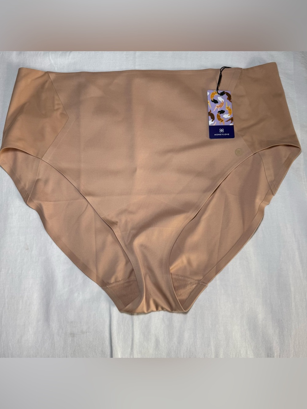 NWT Honeylove CrossOver Briefs Sand Color Size Large Beige Size 3X